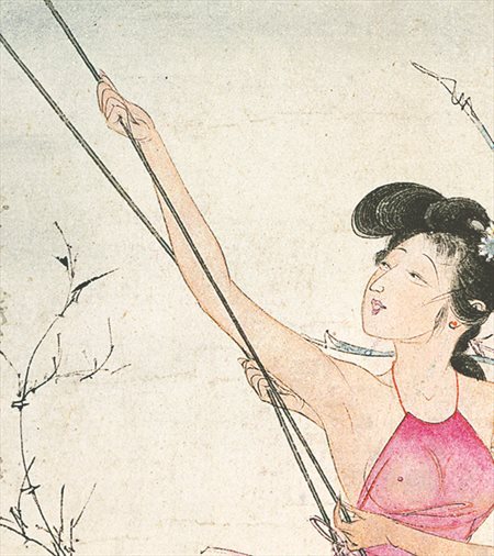 襄阳-胡也佛的仕女画和最知名的金瓶梅秘戏图